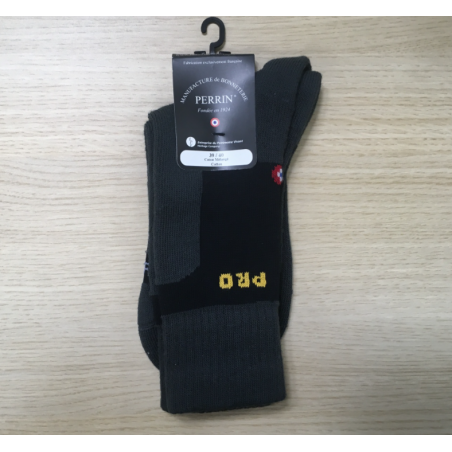 Chaussettes hommes Perrin noir