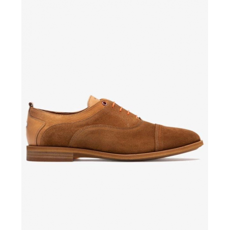 Richelieu en nubuck cognac