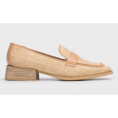 Mocassin cuir tressé C6811T...