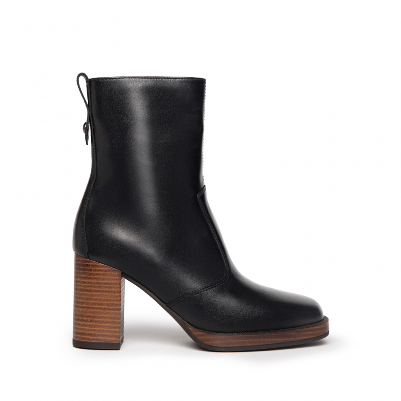 bottines nero giardini soldes