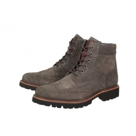 Bottines nubuck taupe SIOUX...