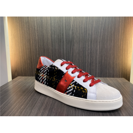 Basket Vaddia ALEC white/tweed