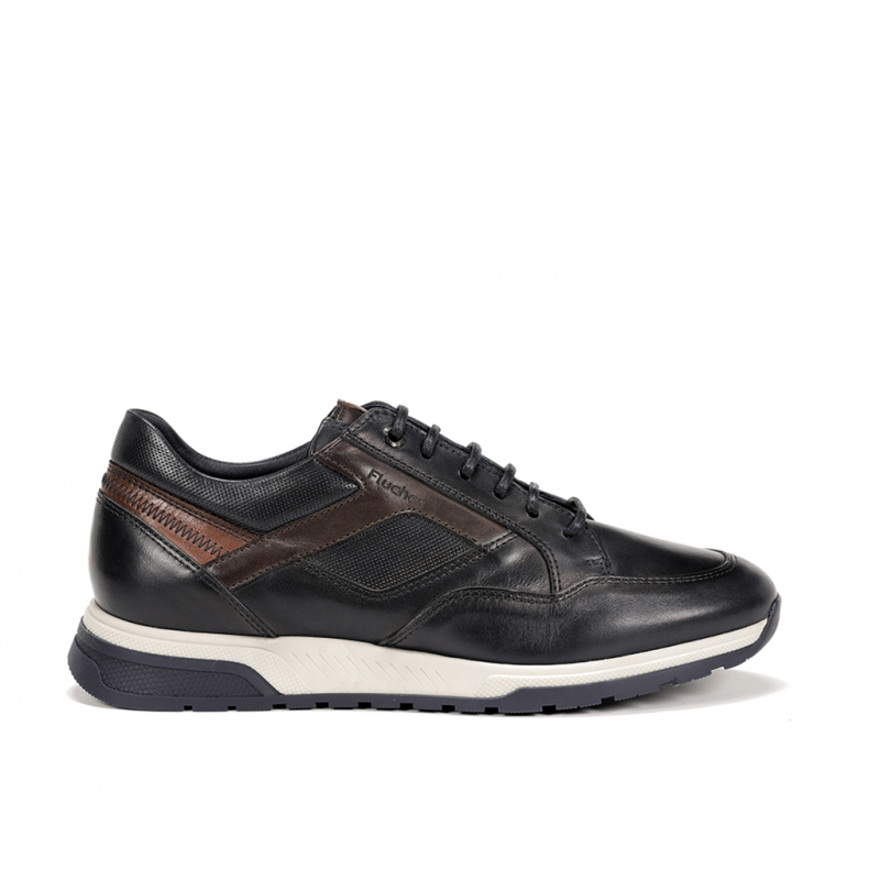 Basket cuir Fluchos F1601 marine