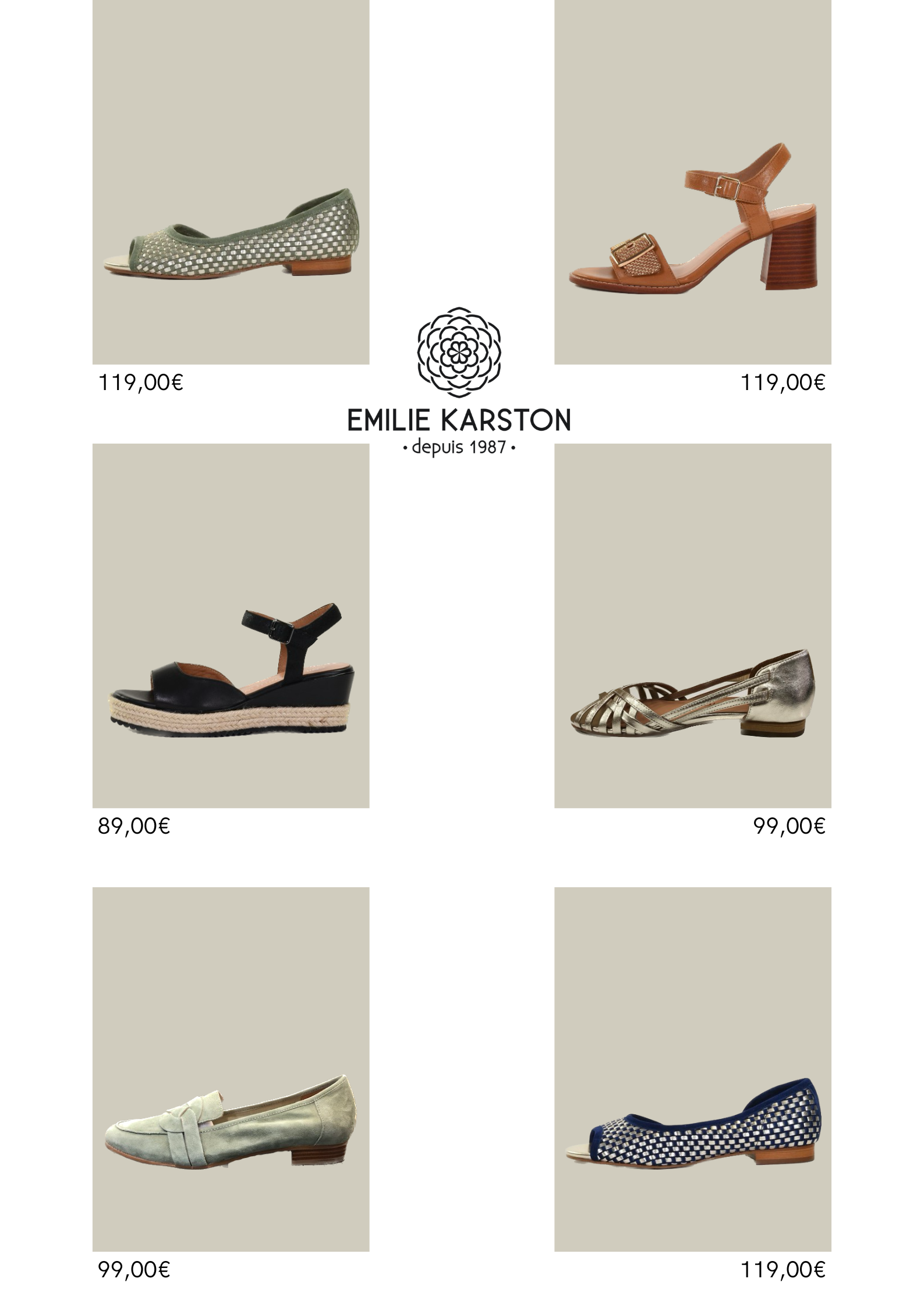 Focus sur la marque Emilie Karston Roux Chaussures